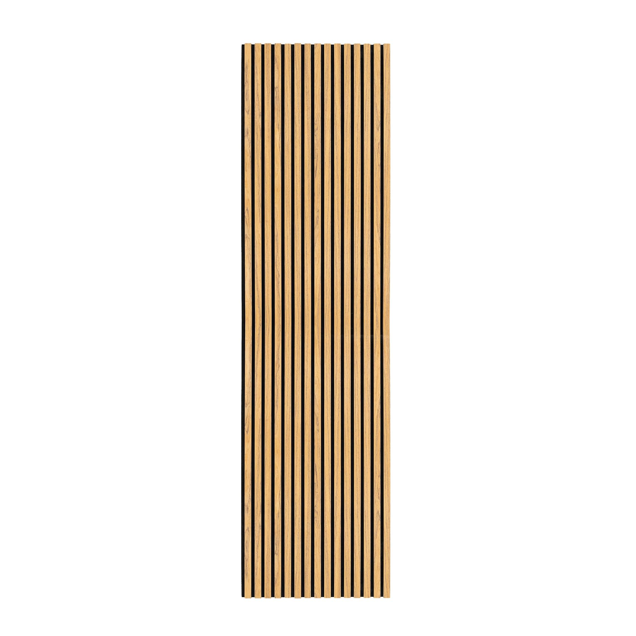 Rackhams Acoustic Slat Wall Panel - Oak