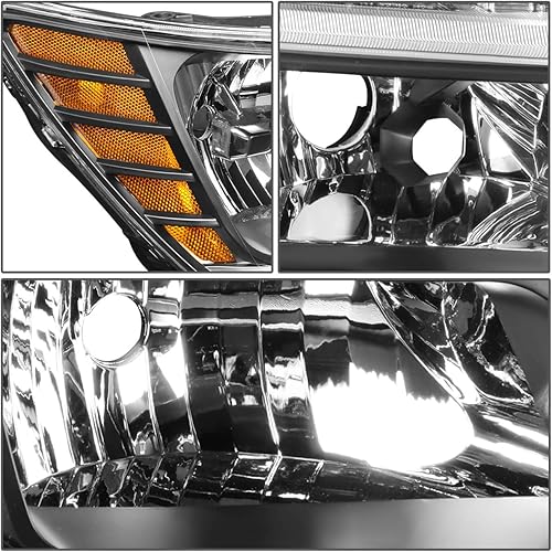 Miniatura 3 de DNA Motoring OEM-HL-0109-R Lámpara de faro de estilo de fábrica del lado derecho del pasajero