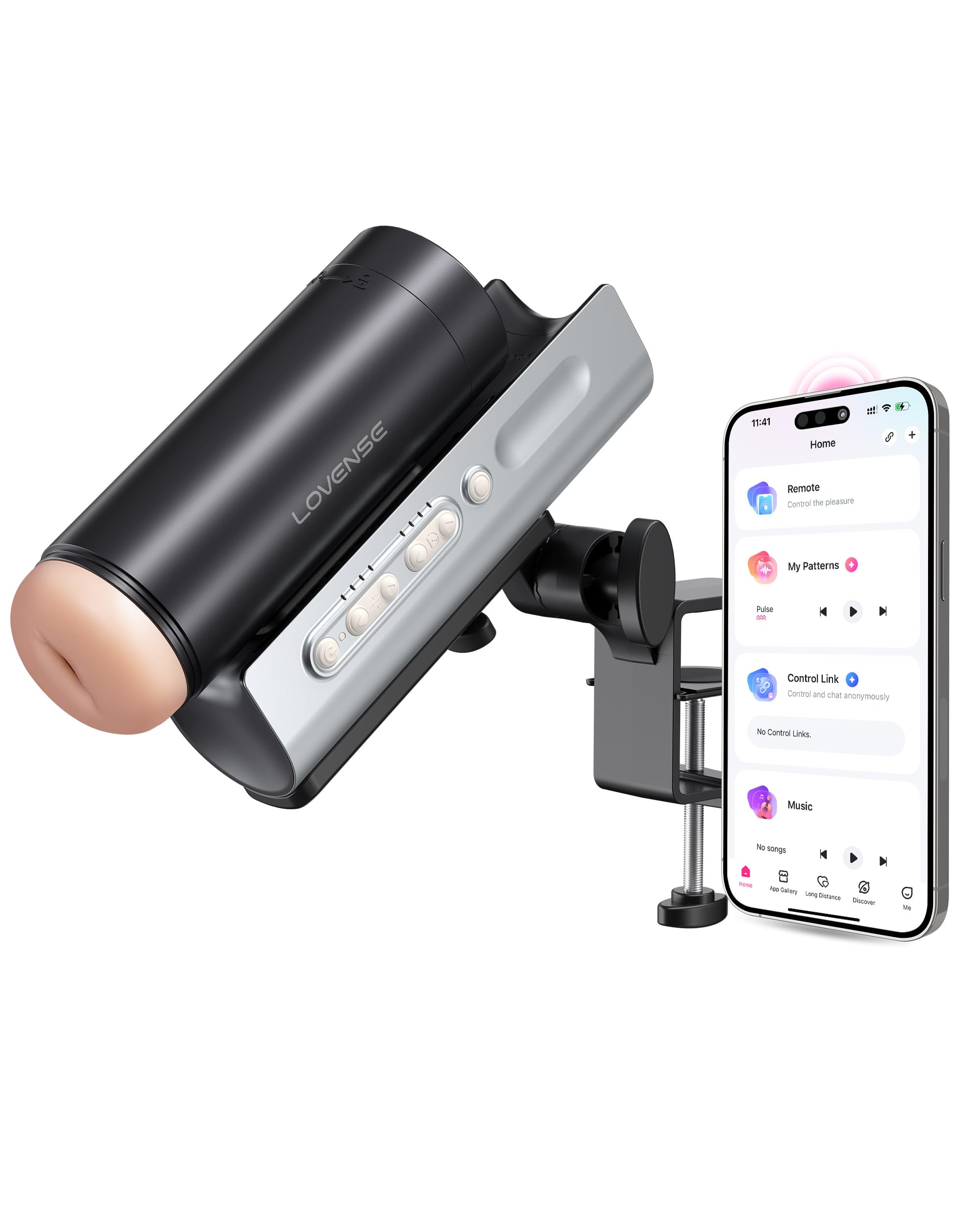 LOVENSE Solace Pro Masturbateur Automatique Homme Masturbateurs Masculins avec AI Sync App à Distance Masturbeuse Mains Libres Modèles de Succion illimitée Vaginette Ultra Réaliste Sextoyse Homme | Masturbateur Masculin AI Sync, Contrôle via Application,
