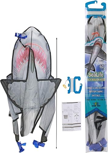 Miniatura 4 de WindNSun Animal Shaped Kites - Rainforest  SkyZoo Land Animal Kites and Sealife Marine Animals w SkyTails Kite Handle and Kite String