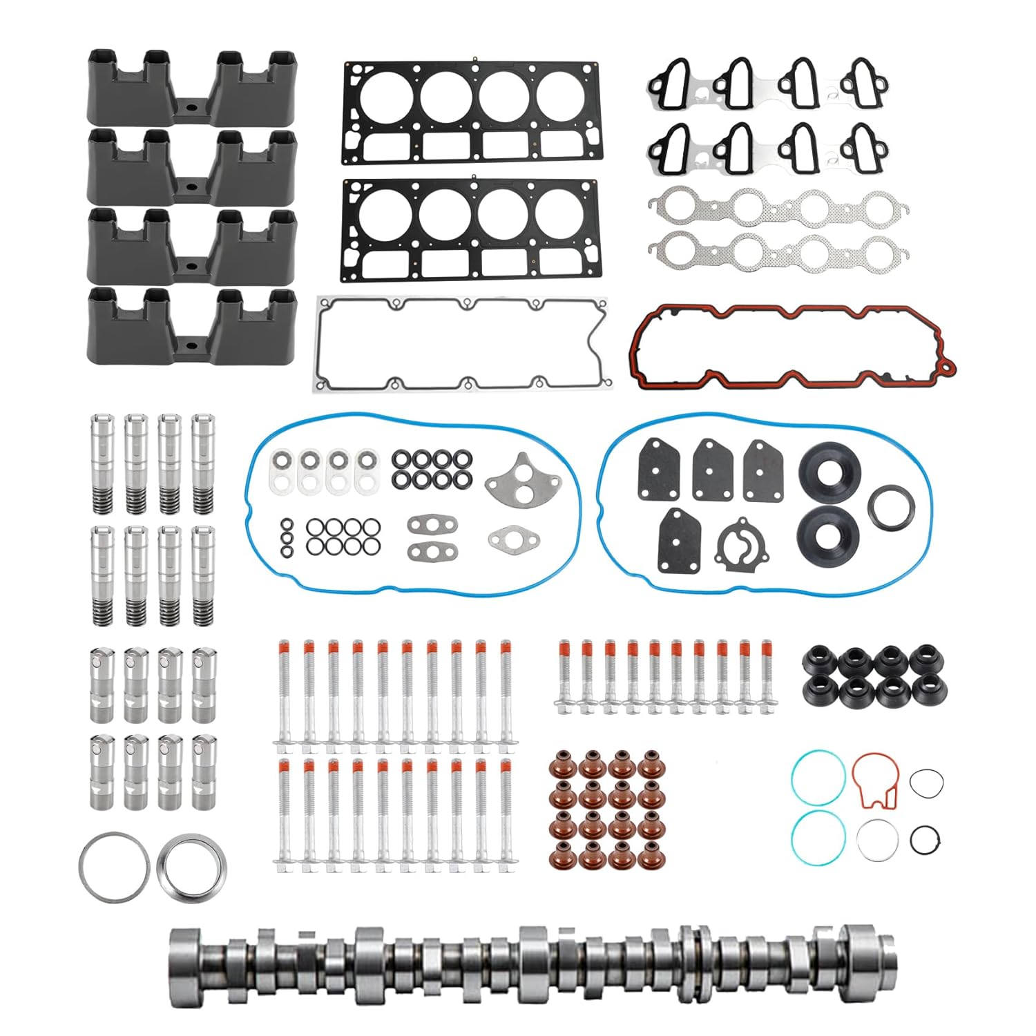 AFM Camshaft Lifters Head Gaskets Set Bolts Kit Replacement