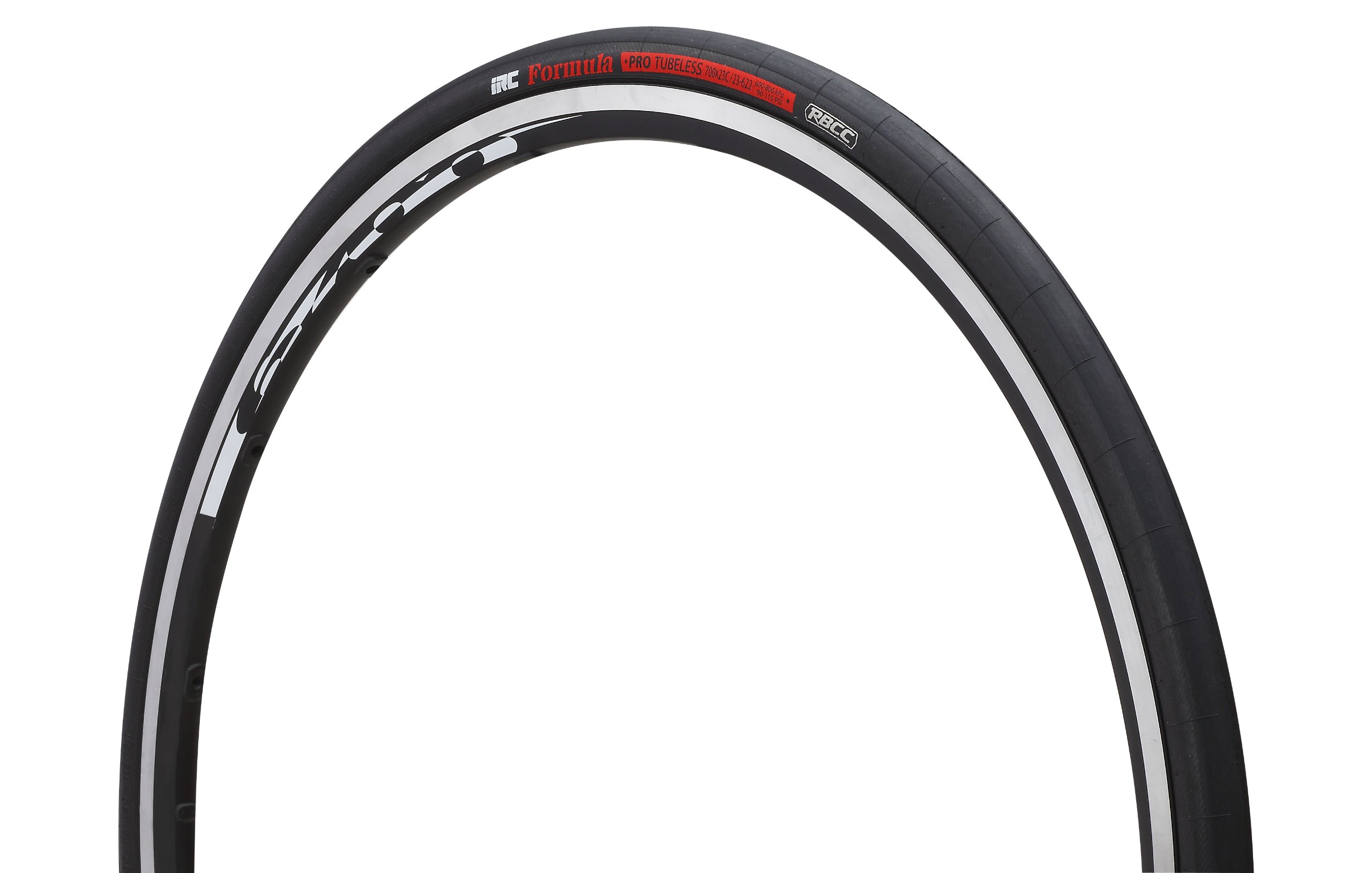 IRC Formula Pro RBCC Tubeless Tire, 700 x 23C Black
