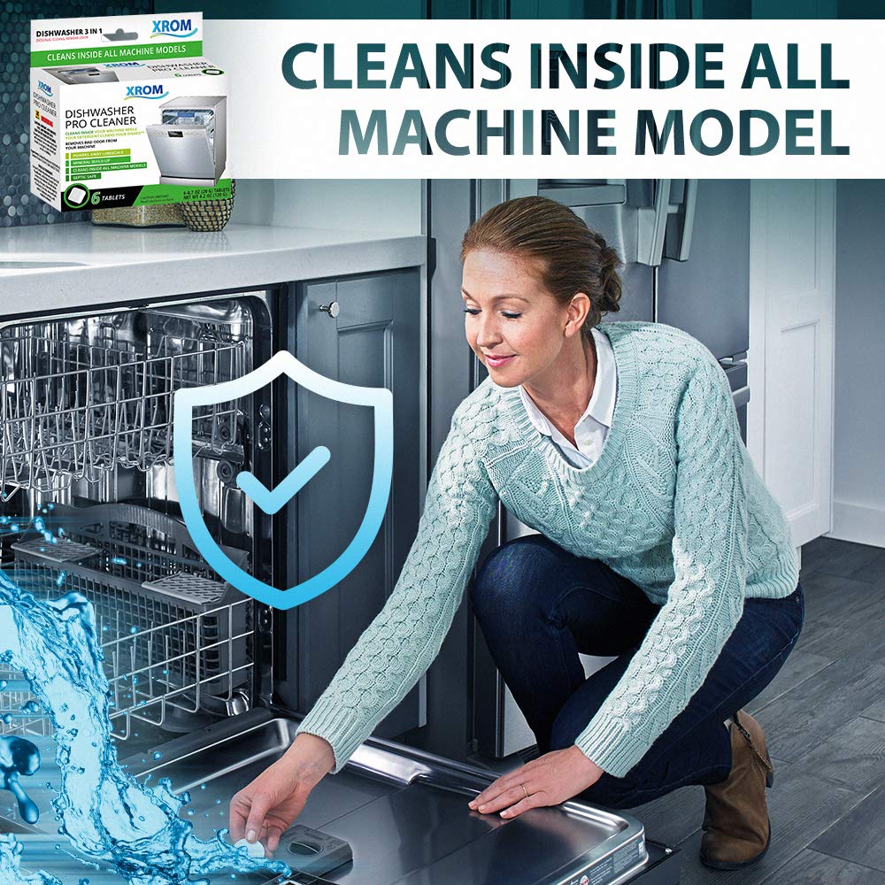 Buy XROM High Efficiency Natural Dishwasher Cleaner and Descaler