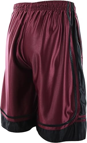 Miniatura 6 de Pantalones cortos de baloncesto para hombre con bolsillos con cremallera