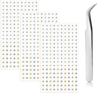 Longita Fake Piercings - Nose Ring, Eyebrow, Lip Ring, Labret Studs & More - Adhesive Face Jewelry
