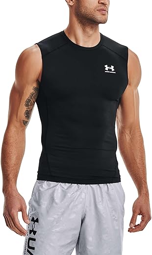 Under Armour Men’s HeatGear Compression Sleeveless T-Shirt