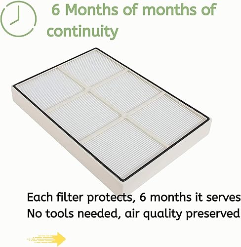 Miniatura 6 de Nispira Filtro de repuesto para purificador de aire Sears Kenmore serie 83375, 83376, 83200, 83202 (Progressive 335), 83230, 83354, 83355 y 295,