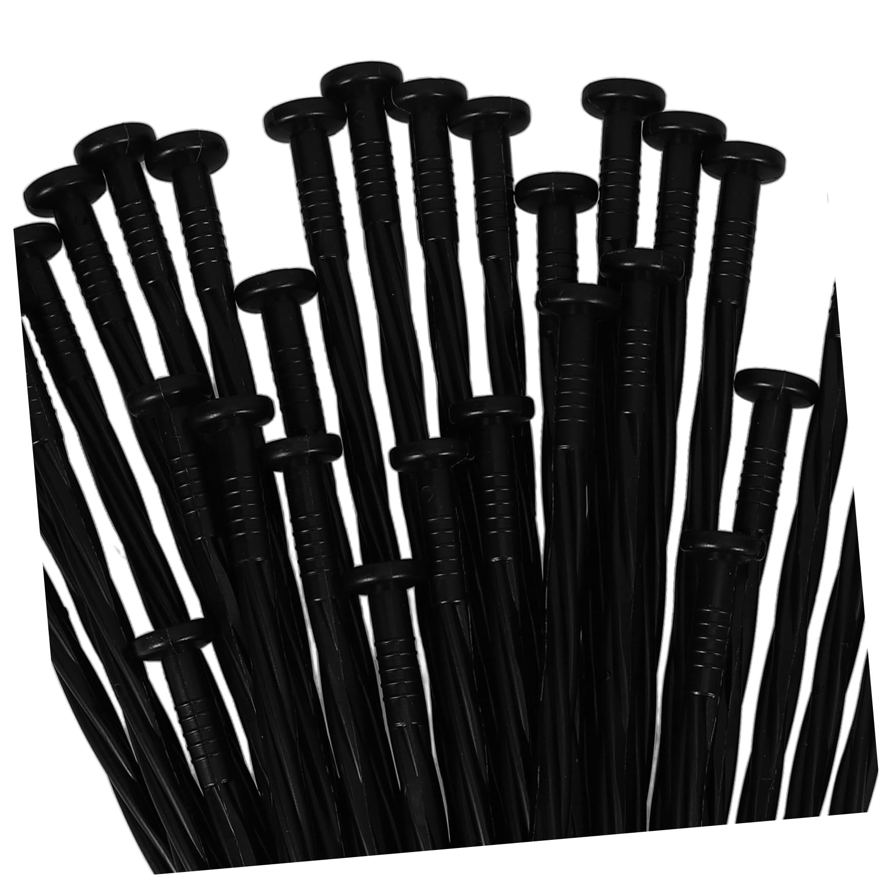 Kisangel Lot De 4 Piquets De Jardinage en Plastique pour Paysage 30 Pièces X 4