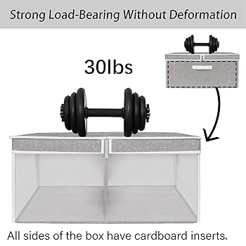 その他 H Amazon.com - StorageWorks Extra Large Storage Bins with Lids