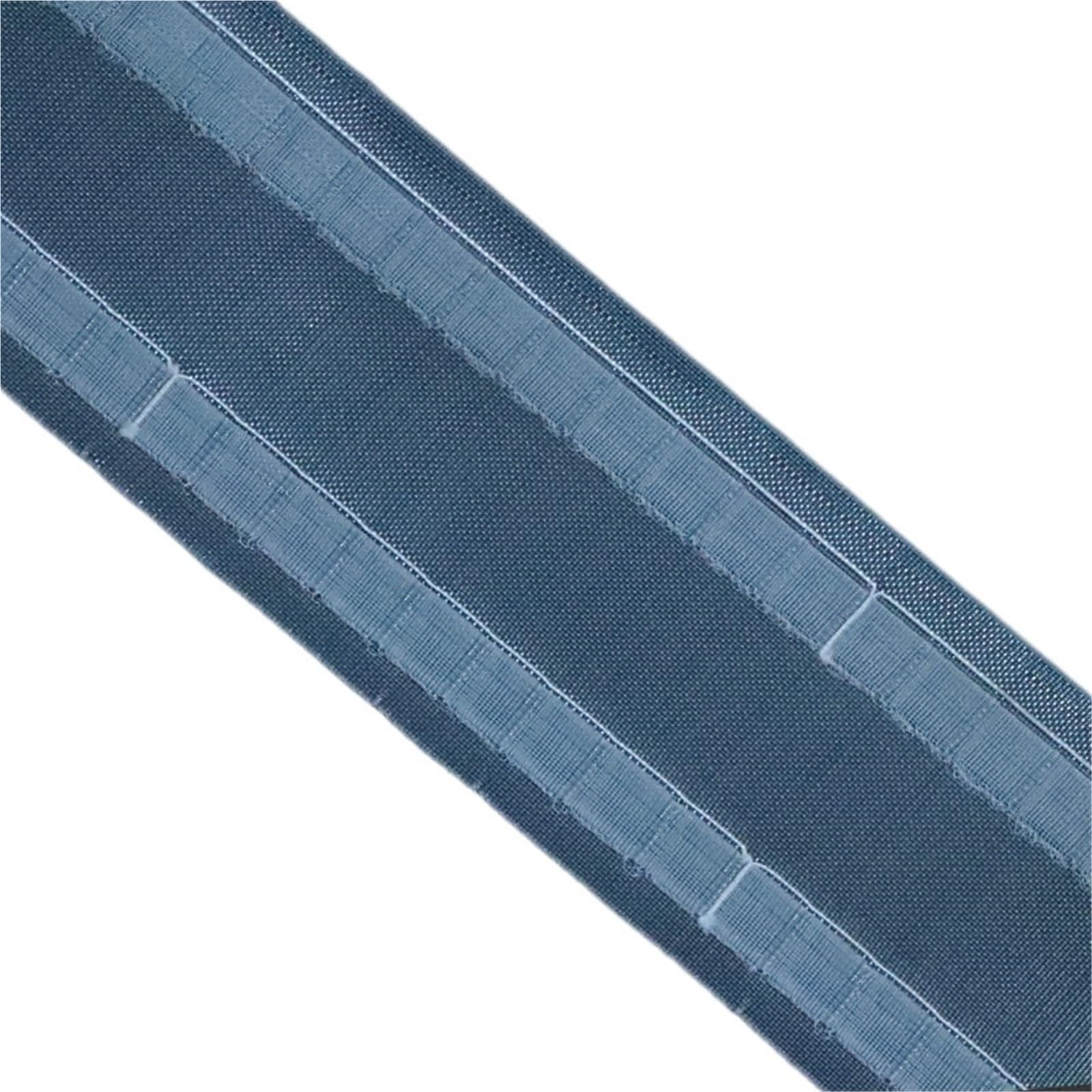 Rufflette pour Rideaux Ruban de tête Rideau Transparent 10/20M, avec Poche for Tige, for Bricolage, Plis plissés, Ruban Traction, Installation en Nylon, décoration Maison(7.5cm*20m)