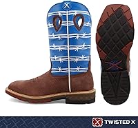 Vista 2 de Twisted X Botas de aleación Lite Western para hombre, botas casuales para hombre, 0