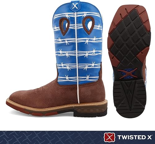 Miniatura 2 de Twisted X Botas de aleación Lite Western para hombre, botas casuales para hombre, 0