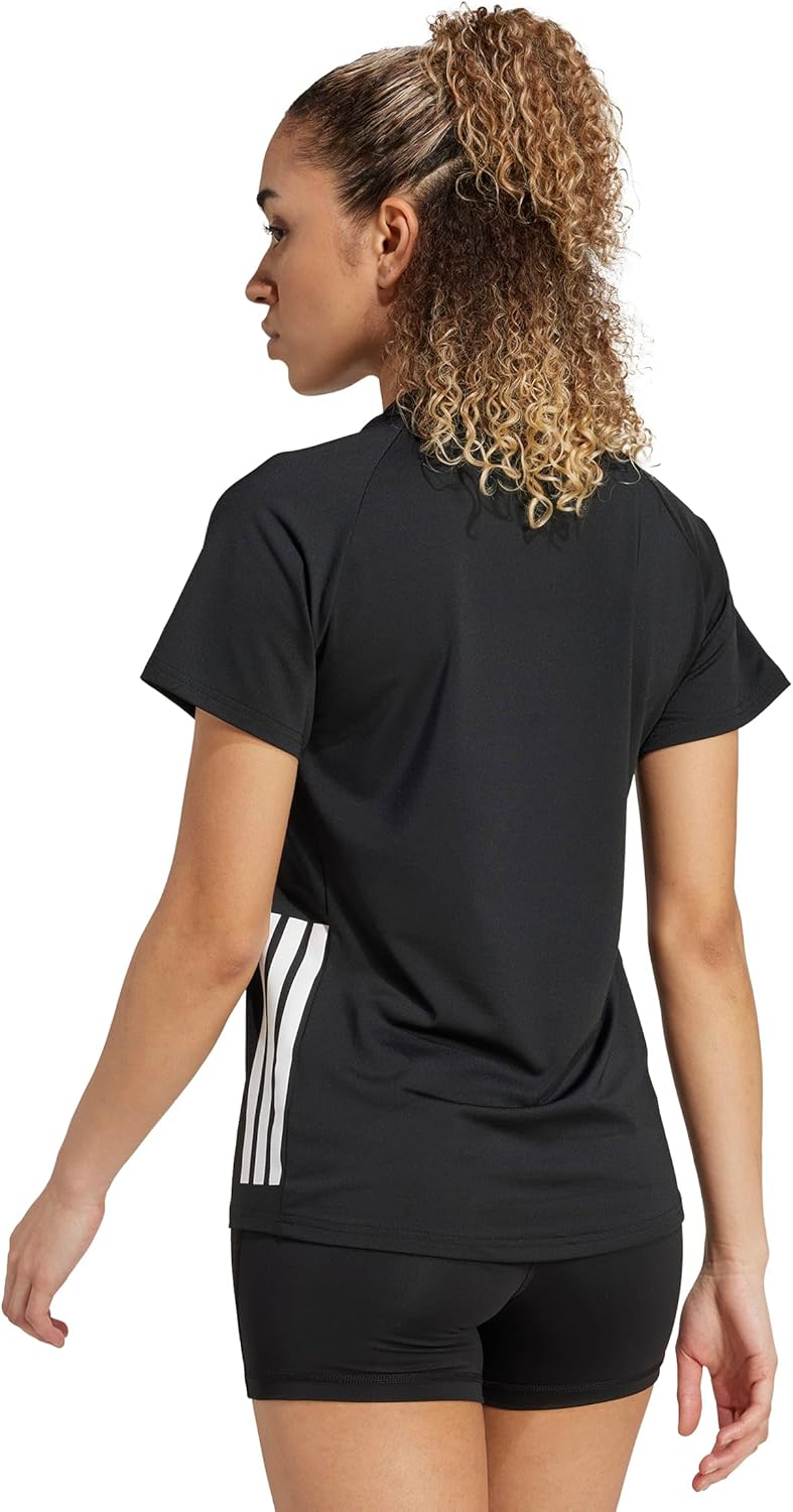 adidas Womens Hilo Short Sleeve Volleyball Jersey - Image 4