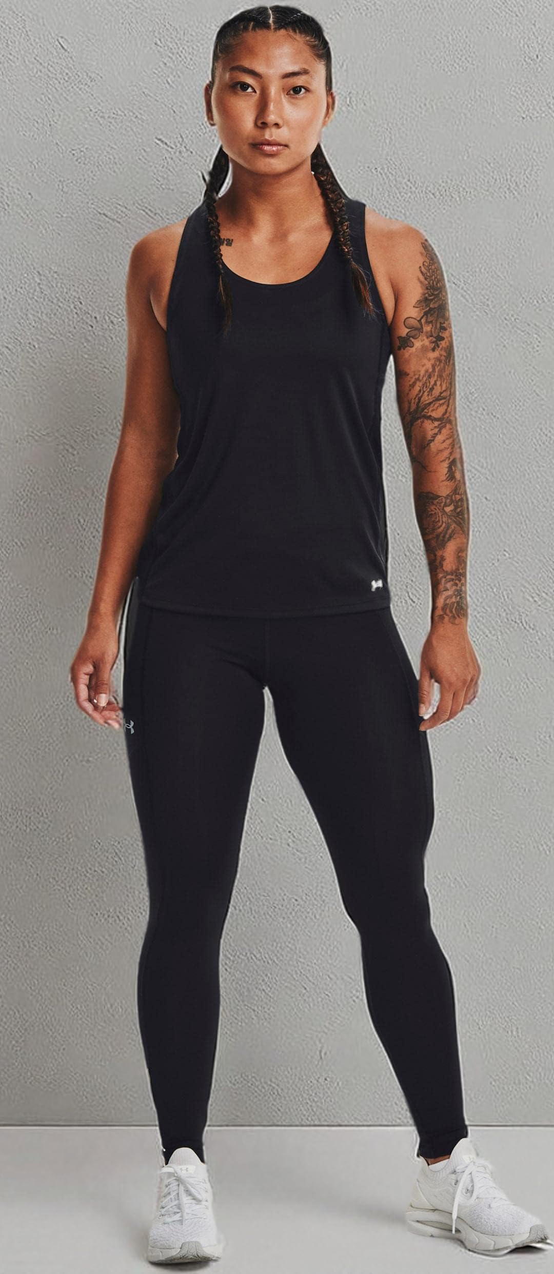 Under Armour Fly Fast Mallas para Correr Mujeres Black