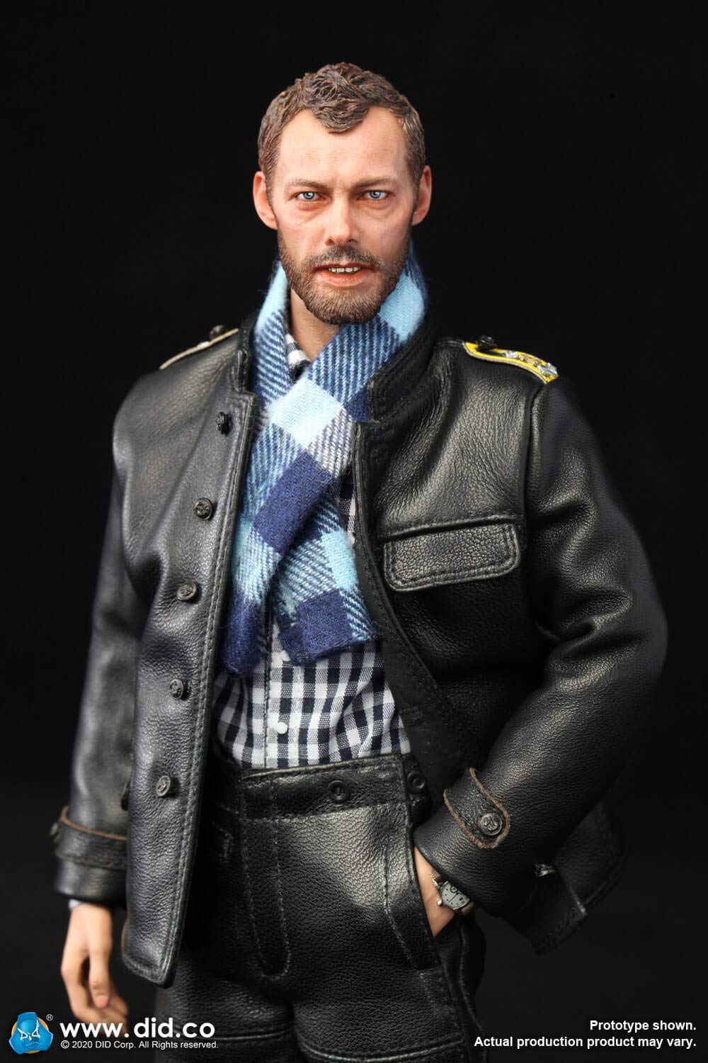 1/6Didフギュア用品 1⁄6DID・DAMTOYSパットン将軍エングローブ入コルト