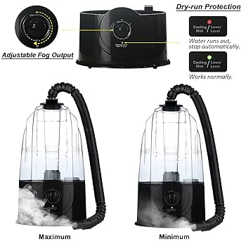Reptile Fogger 3L加湿器 生物 Amazon.com: COOSPIDER Reptile Fogger Humidifier Mister for