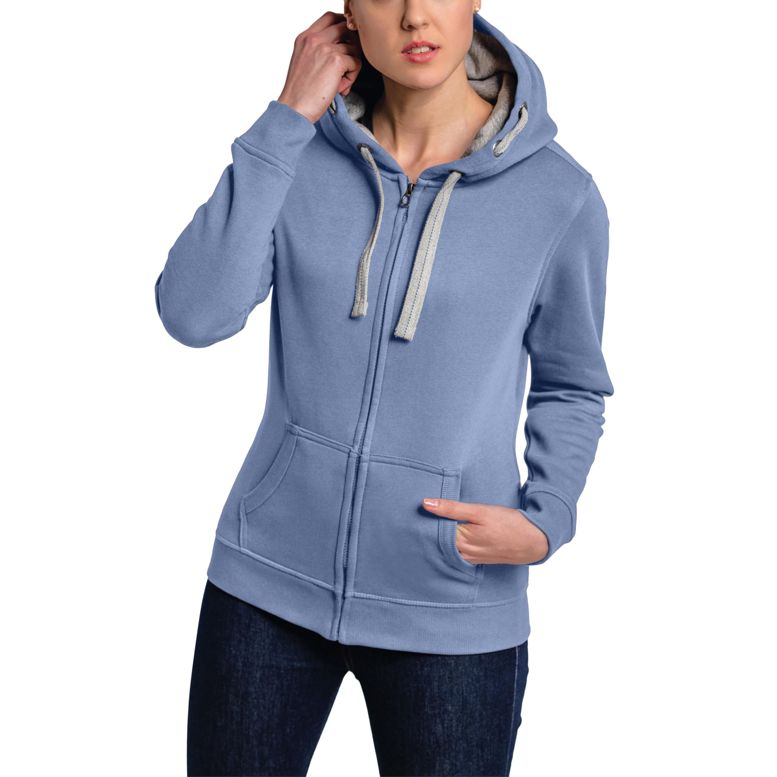HRM Damen Jacket F Hoodie (1er Pack)