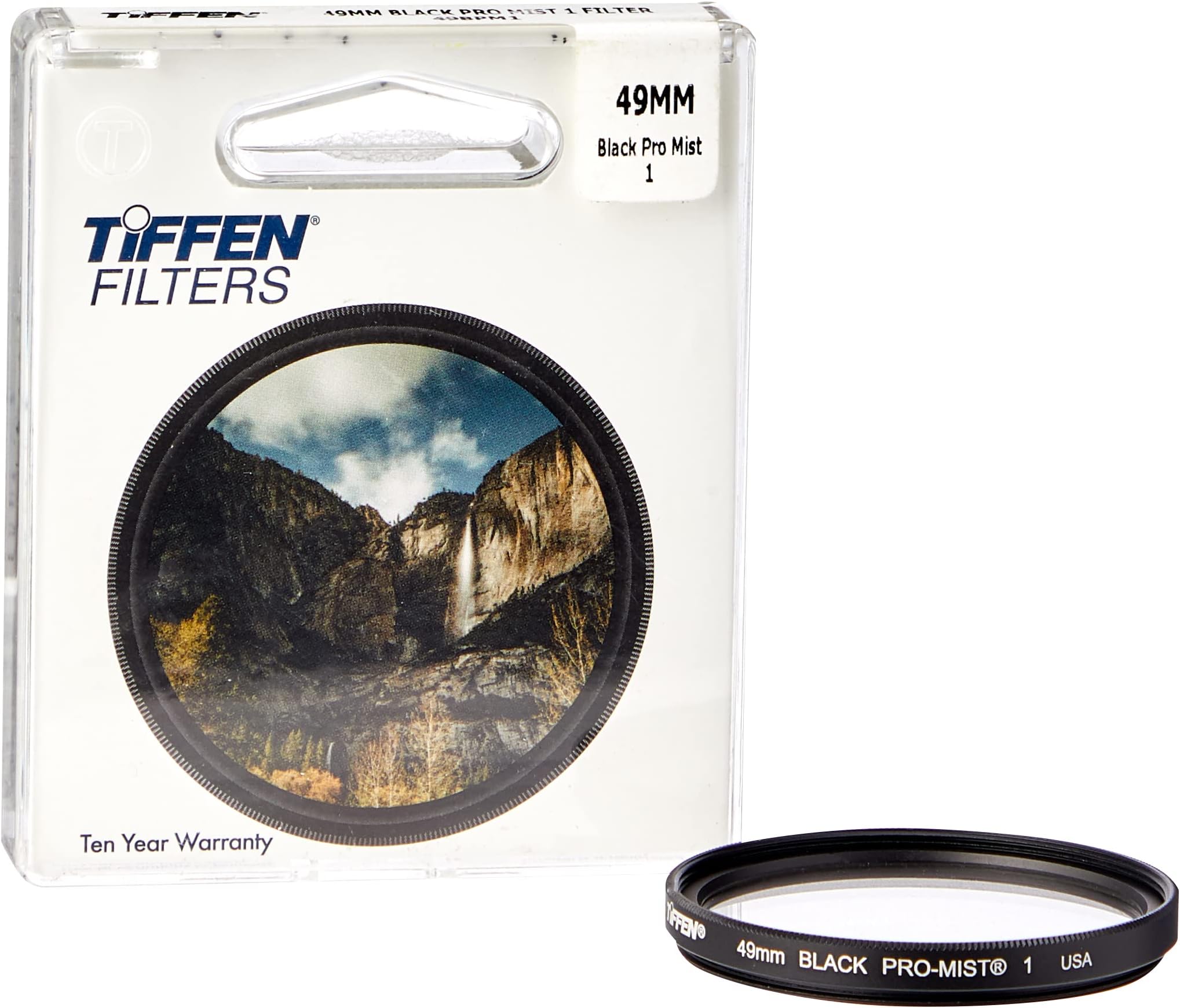 Tiffen 49BPM1 49mm Black Pro Mist 1 Filter
