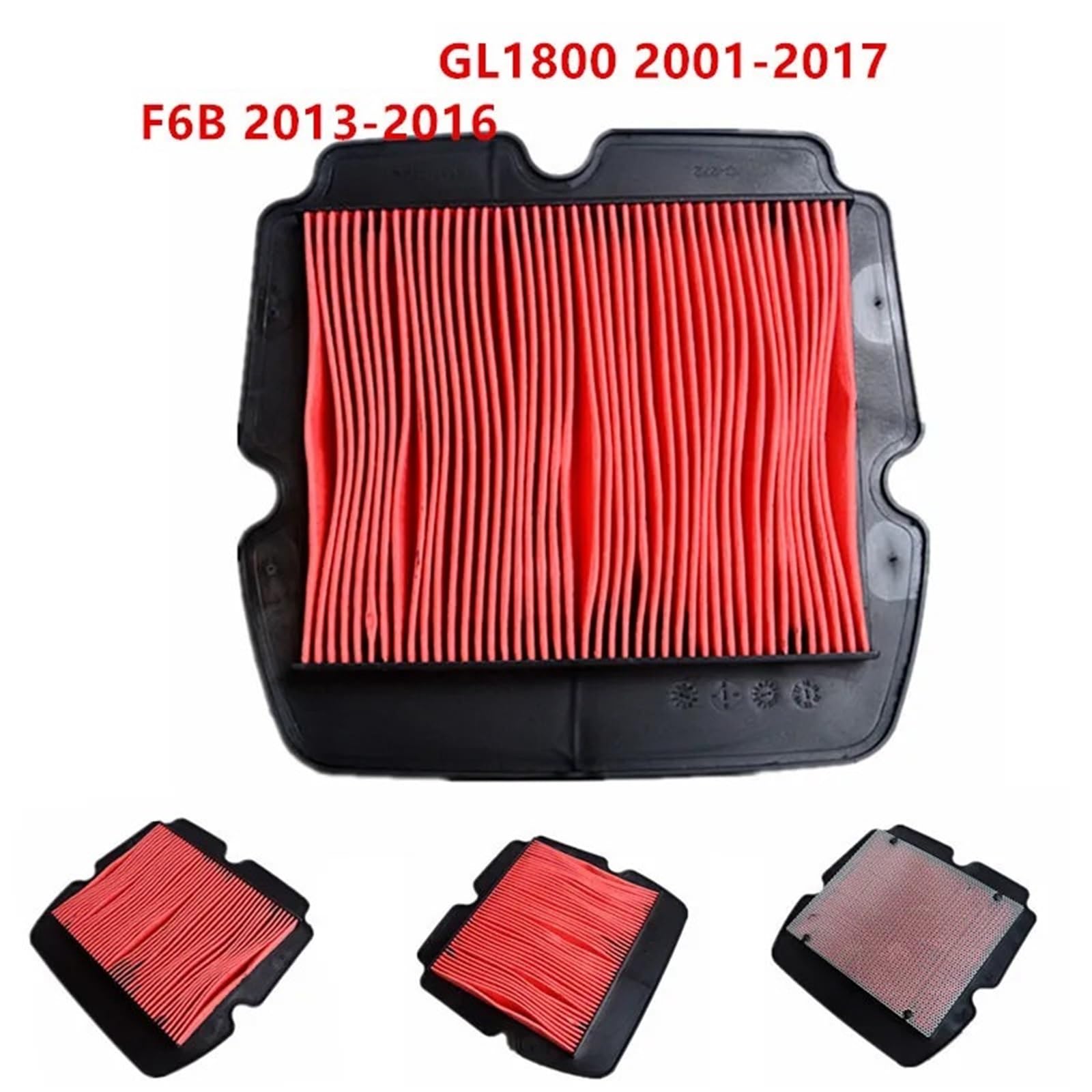 Akcesoria motocyklowe Filtr powietrza do usuwania Filtr powietrza Środek czyszczący Pasuje do Hondy 1800 Pasuje do GOLDWING GL1800 2001-2017 F6B