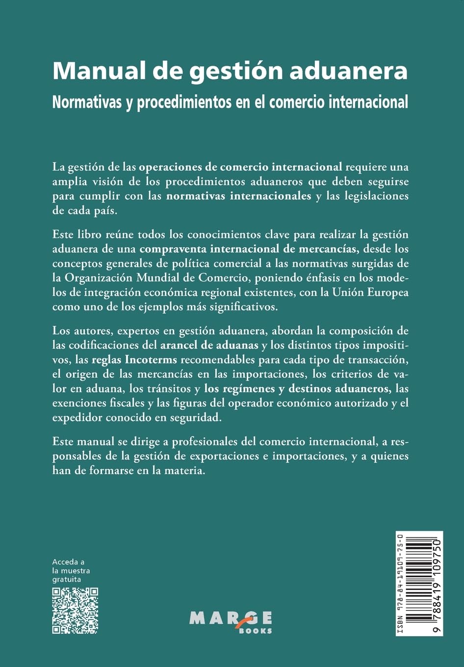 Manual de gestión aduanera: Normativas y procedimientos en el comercio internacional: 0