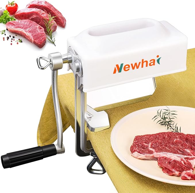 Newhai Manual Meat Tenderizer Machine Commercial Meat Flatten Tool Heavy Duty Tenderizer Tool
