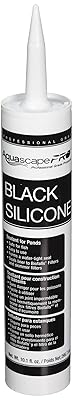 Aquascape Black Silicone Sealant, Safe for Fish