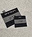 A&S Mezuzot Custom Tallit and Tefillin Bag Set for Jewish Prayer Shawl Zippered Leatherette Bags with Plastic Protection Cover (Black/Grey, Leatherette)