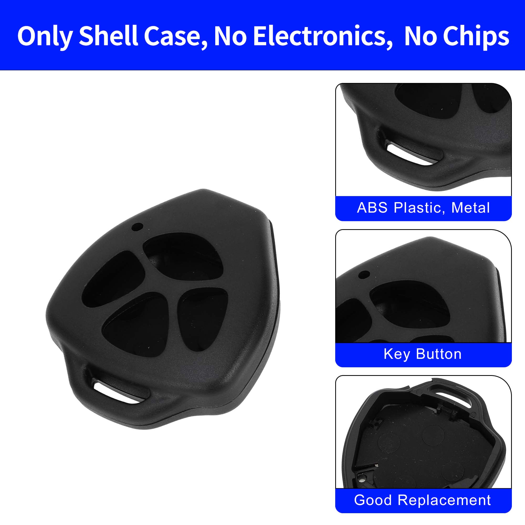 2pcs Fob Remote Key Shell for Toyota 4Runner Rav4 Scon xB Toyota Yars HYQ12BBY | eBay