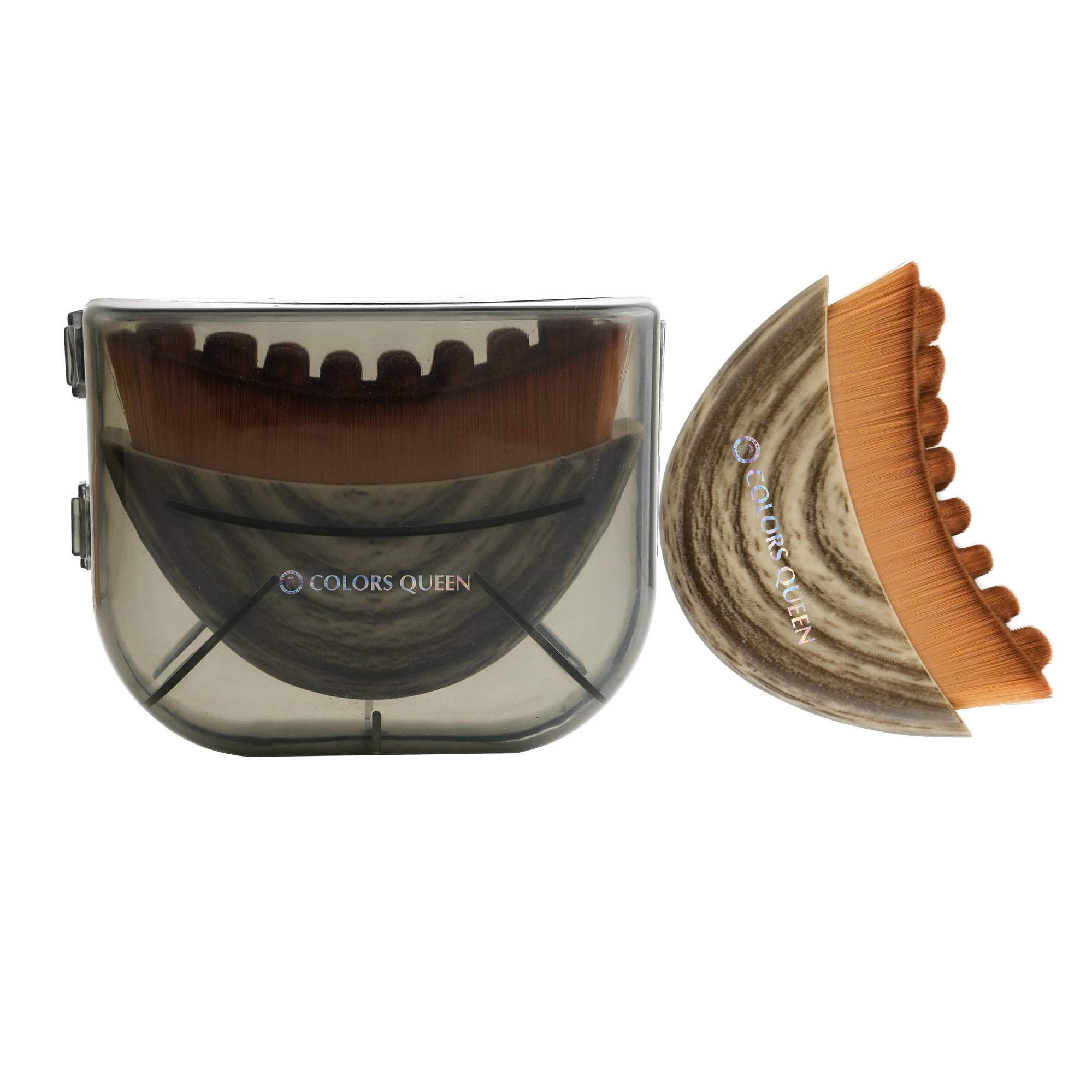 Colors Queen Lymphatic Contour Face Brush for Sculpting & Drainage | Ultra Soft Bristles, Reduces Puffiness, Improves Skin Glow | Facial Massager for Jawline, Chin & Neck Comes with Travel Case-image-21