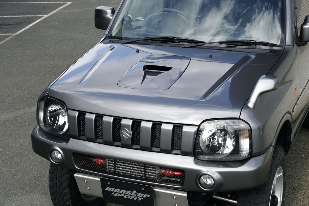 Amazon | MONSTER SPORT ボンネットインテークダクト ジムニー[JB23W/4