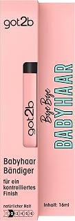 got2b Hair Mascara Brush Bye Baby Hair (15ml), Baby Hair Attachment Brush Provides A Shiny Finish, Feather-Light And Not Fat Even On The Go
