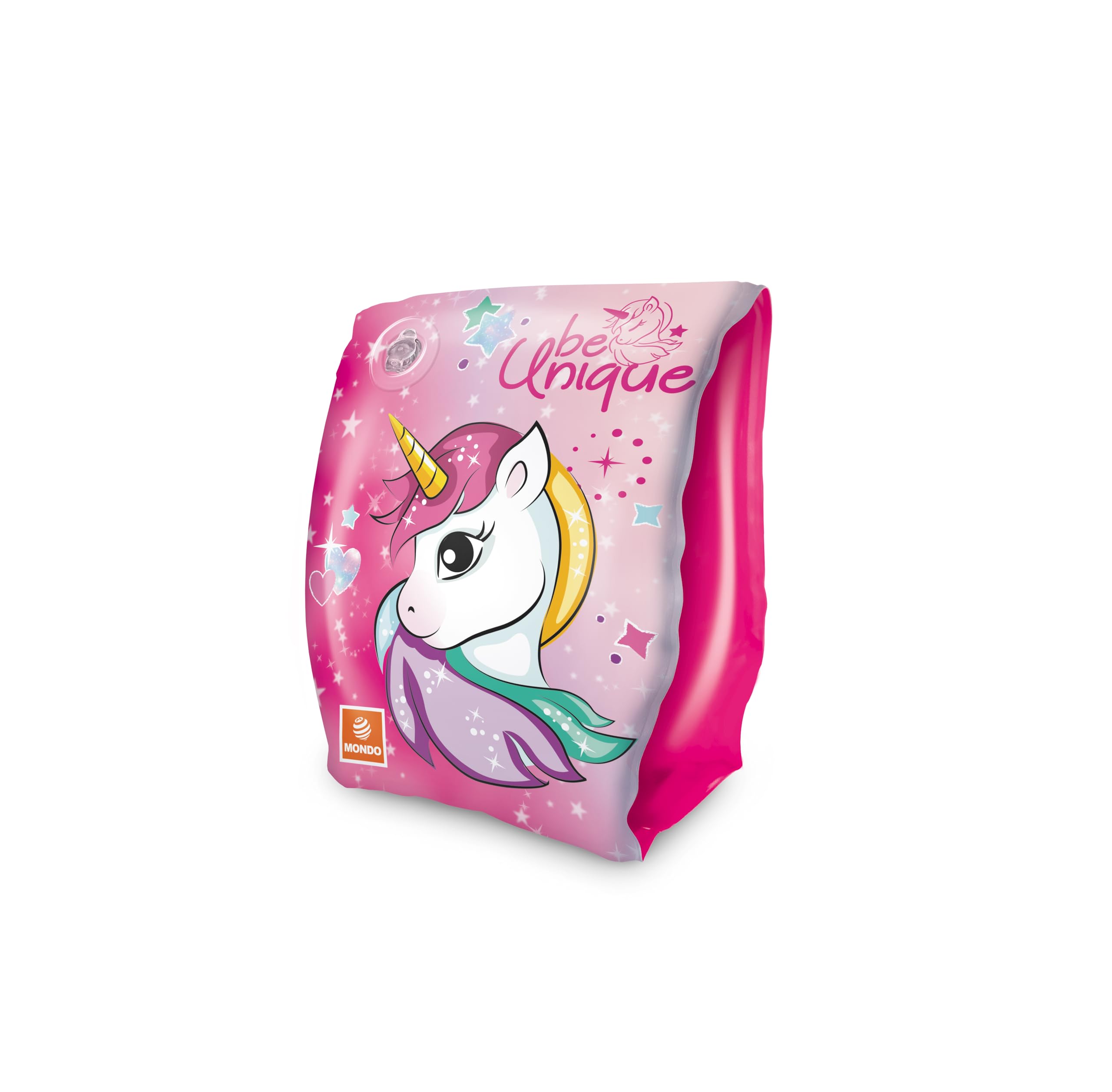 Mondo Toys - set braccioli e ciambella bambini mare estate piscina (unicorn)