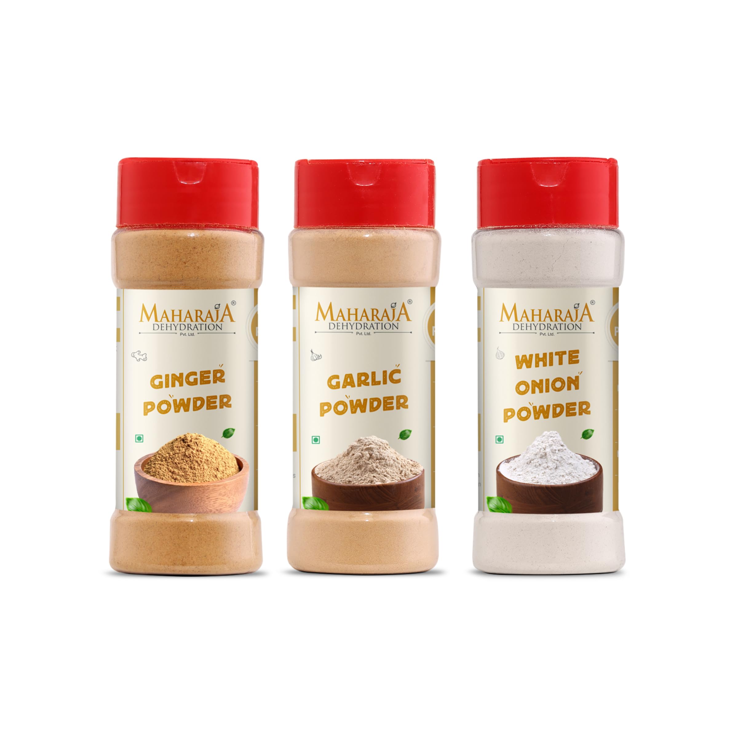 Maharaja Dehydration Combo Of White Onion Powder, Ginger Powder & Garlic Powder 50gm Each (B0D5753D8G) Amazon Price History, Amazon Price Tracker