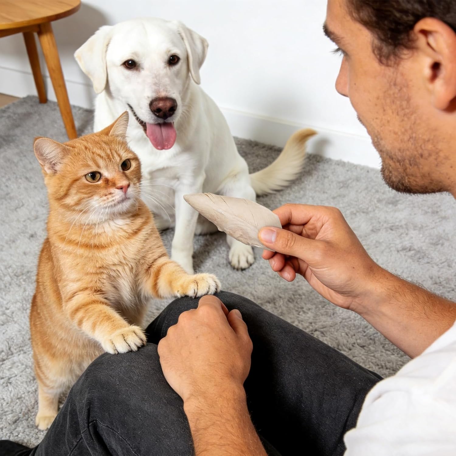 MON2SUN Freeze Dried Chicken Breast Dog & Cat Treats - Whole Cut, Single Ingredient, High Protein, Grain & Gluten Free, for Training Chew or Topper, 5.3oz - Image 10