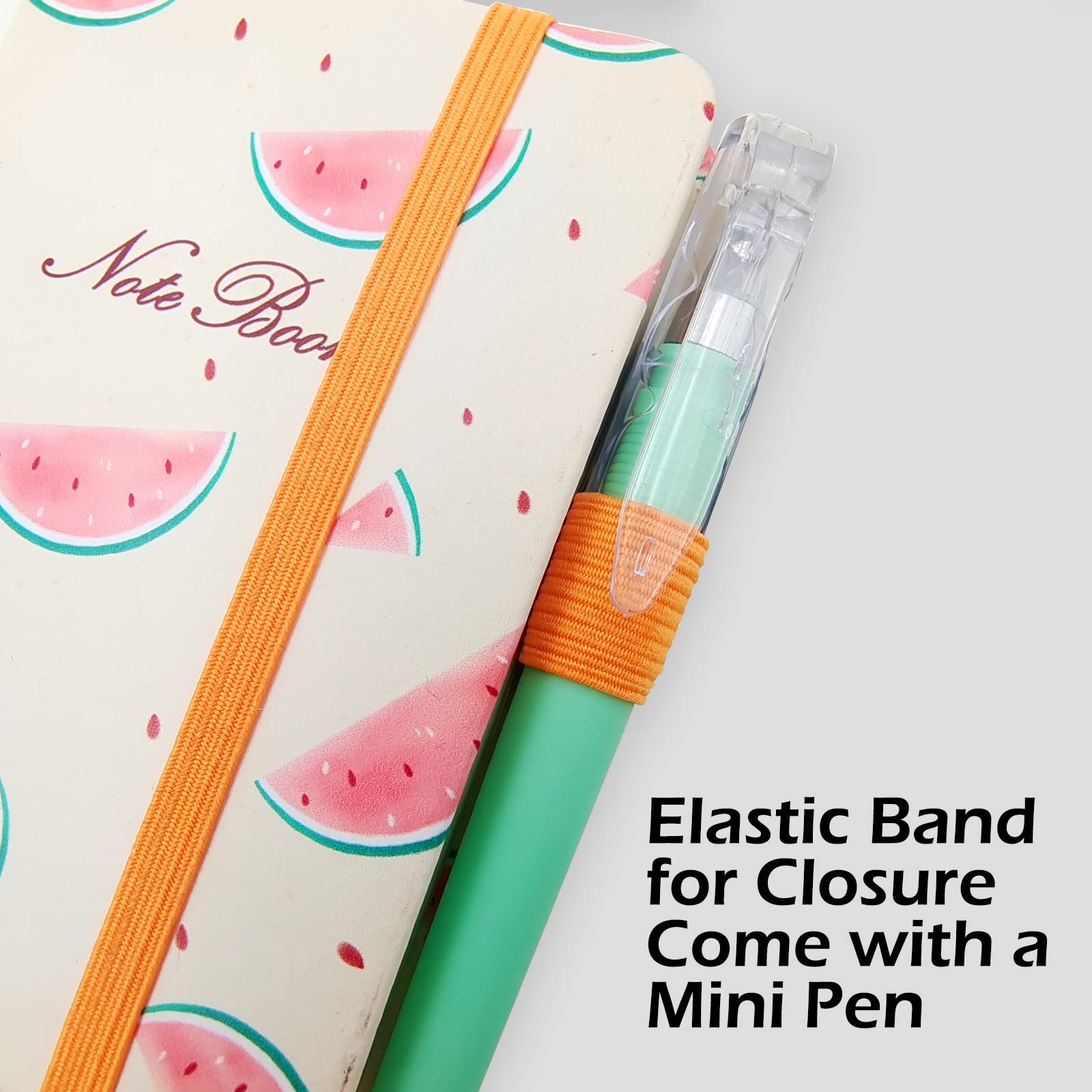 itechpanda Confezione da 2 mini quaderni tascabili con penna, formato A7, con copertina rigida, per bambini, ragazze, donne, università, studenti, ufficio, diario per scrivere oggetti