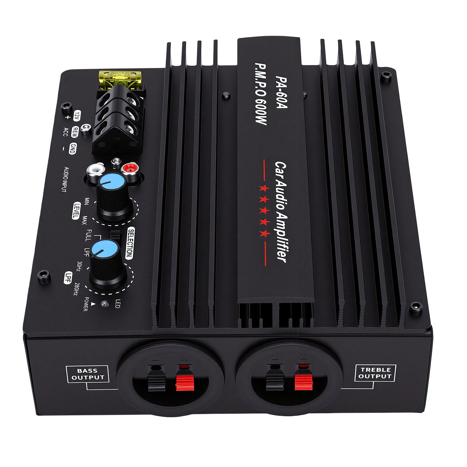 Bewinner Płytka Wzmacniacza Samochodowego Audio o Mocy 600 W do
