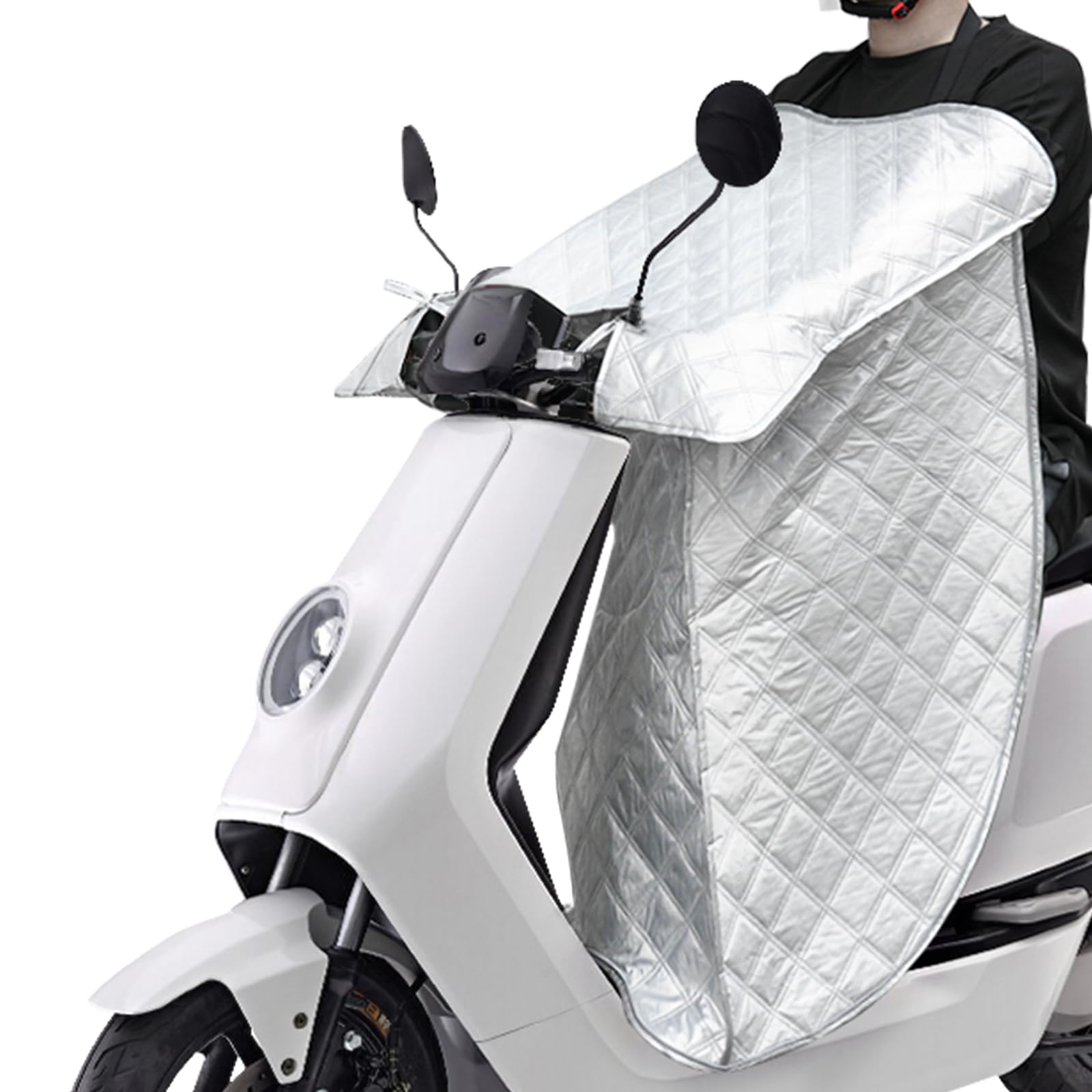 Favoto Housse De Protection Impermu00e9able Pour Moto, Couverture De Moto Oxford 300D Contre Soleil Pluie Poussiu00e8re Vent Neige Pour Motocyclettes Et Scooters U00c9lectriques Avec Bou00eete Arriu00e8re, 245x105x130cm