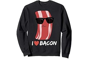 I Love Bacon: Sweatshirt For Real Bacon Lovers