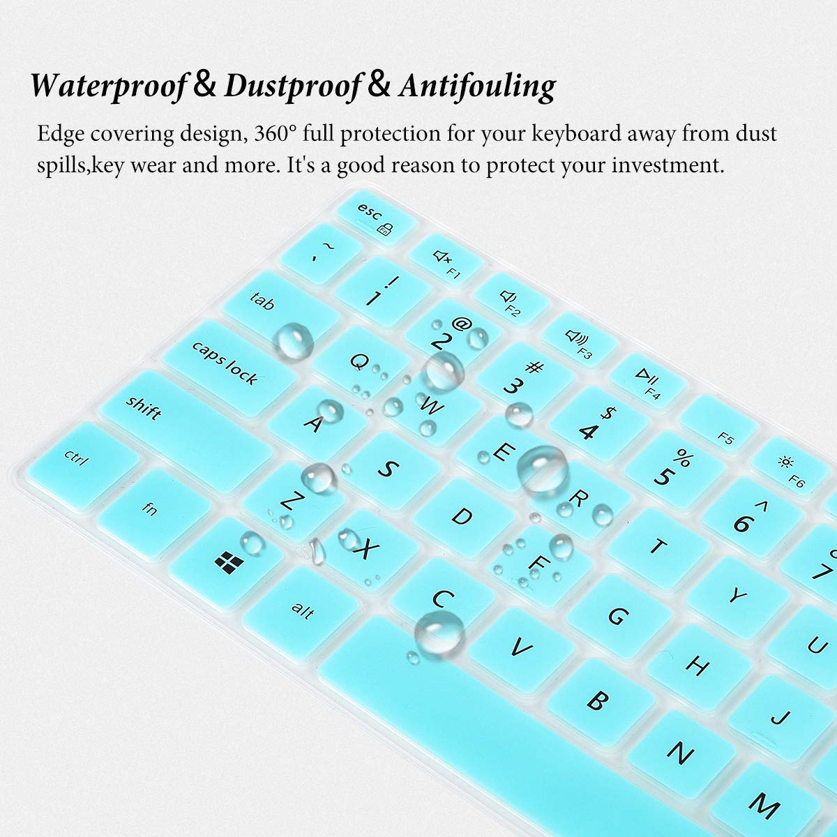 みんと Keyboard Cover Skin for 2021 2020 15.6