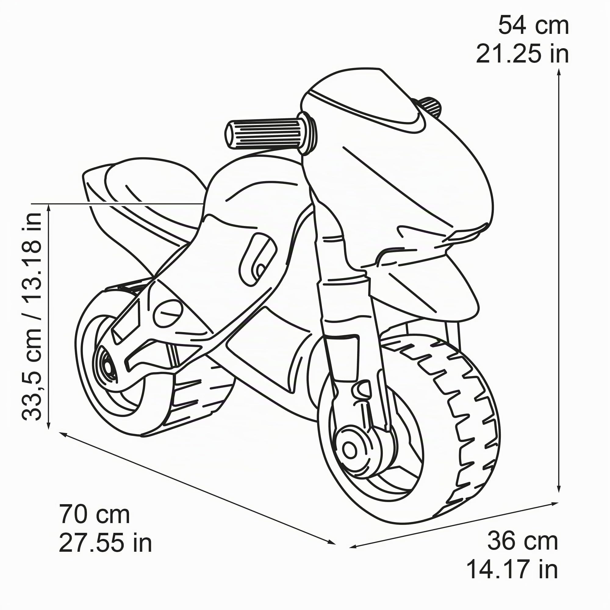 FEBER Famosa 800008171 Motofeber 2 Racing Boy Moto, Rosso