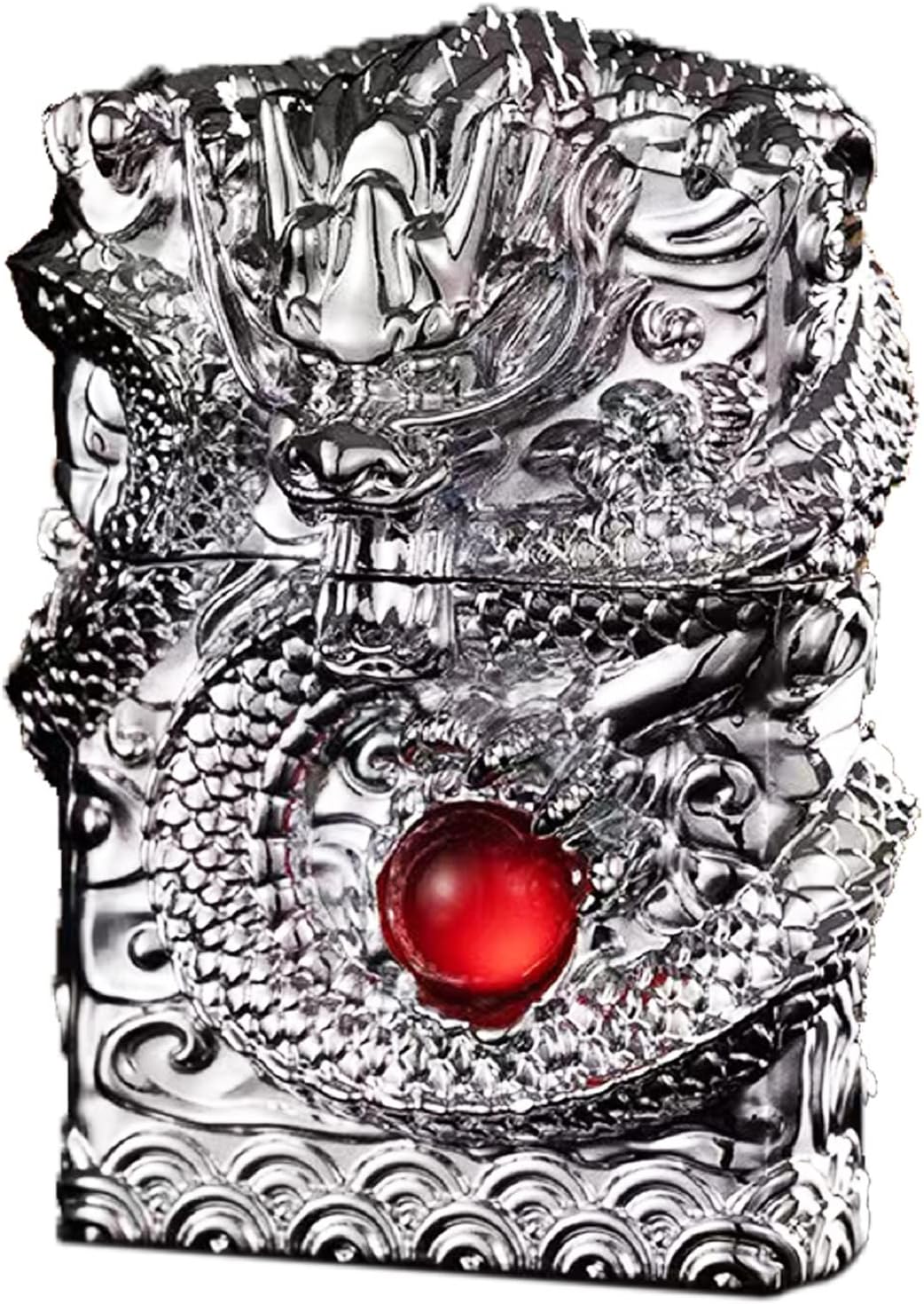 Cool Lighters, Windproof Carving Dragon Antique Lighter