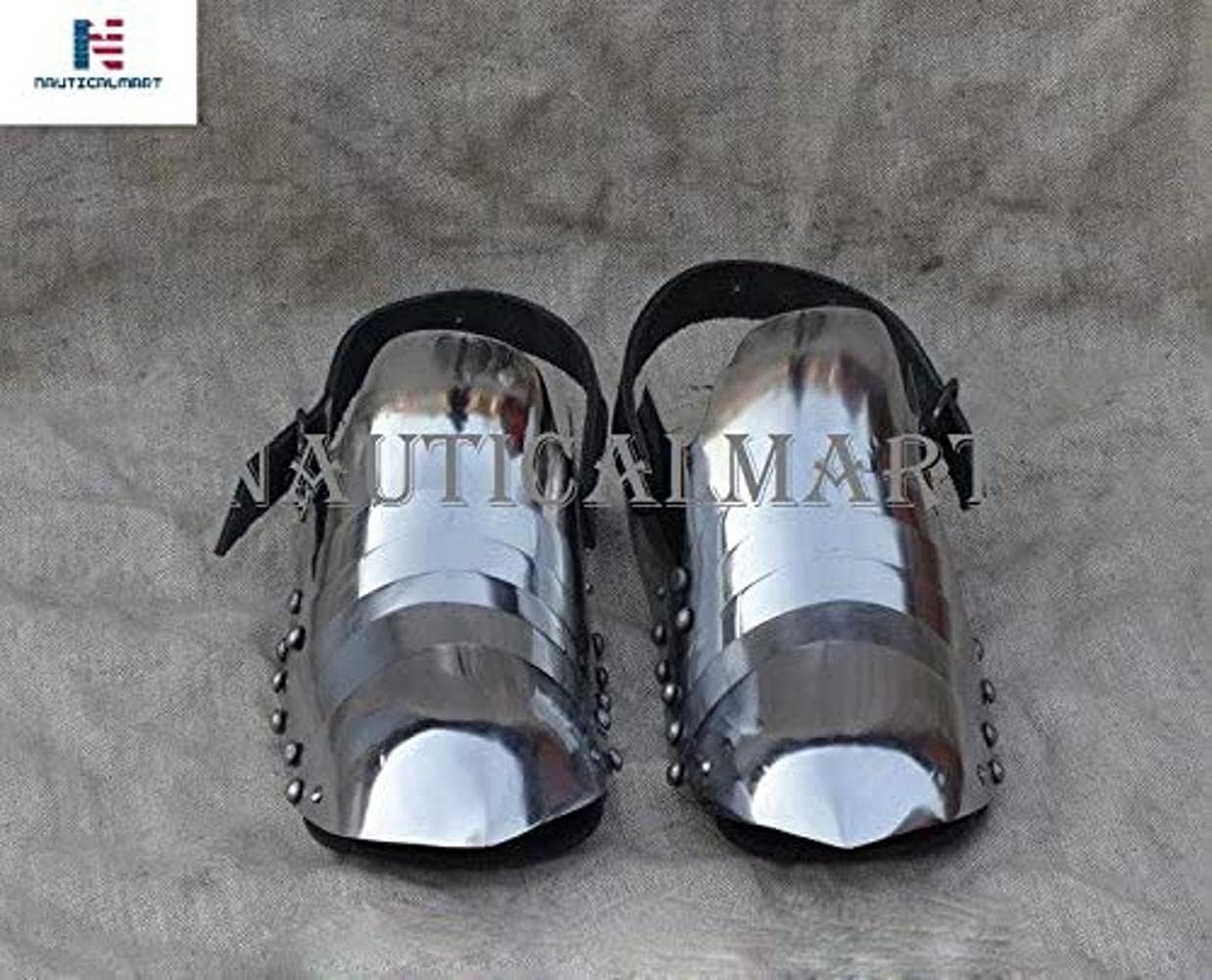 NauticalMart Medieval Sabaton Steel Armor Shoes Reenactment Halloween Costume