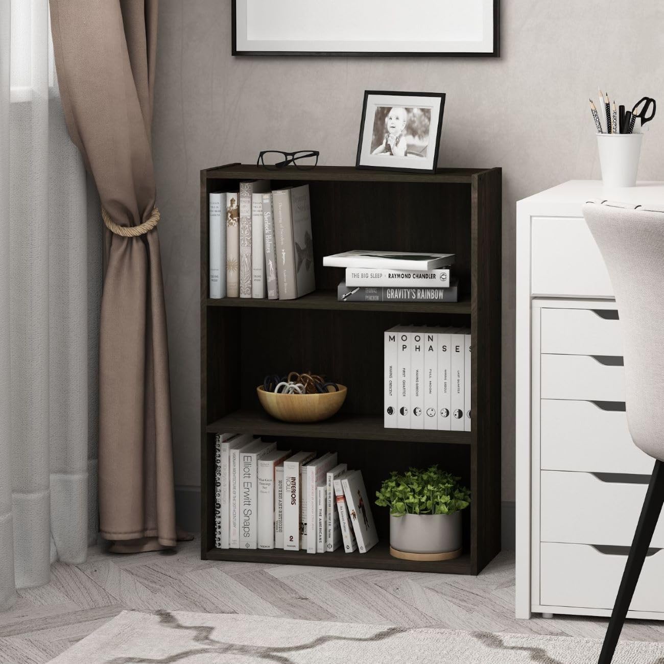 Furinno Pasir 3-Tier Bookcase - Image 3