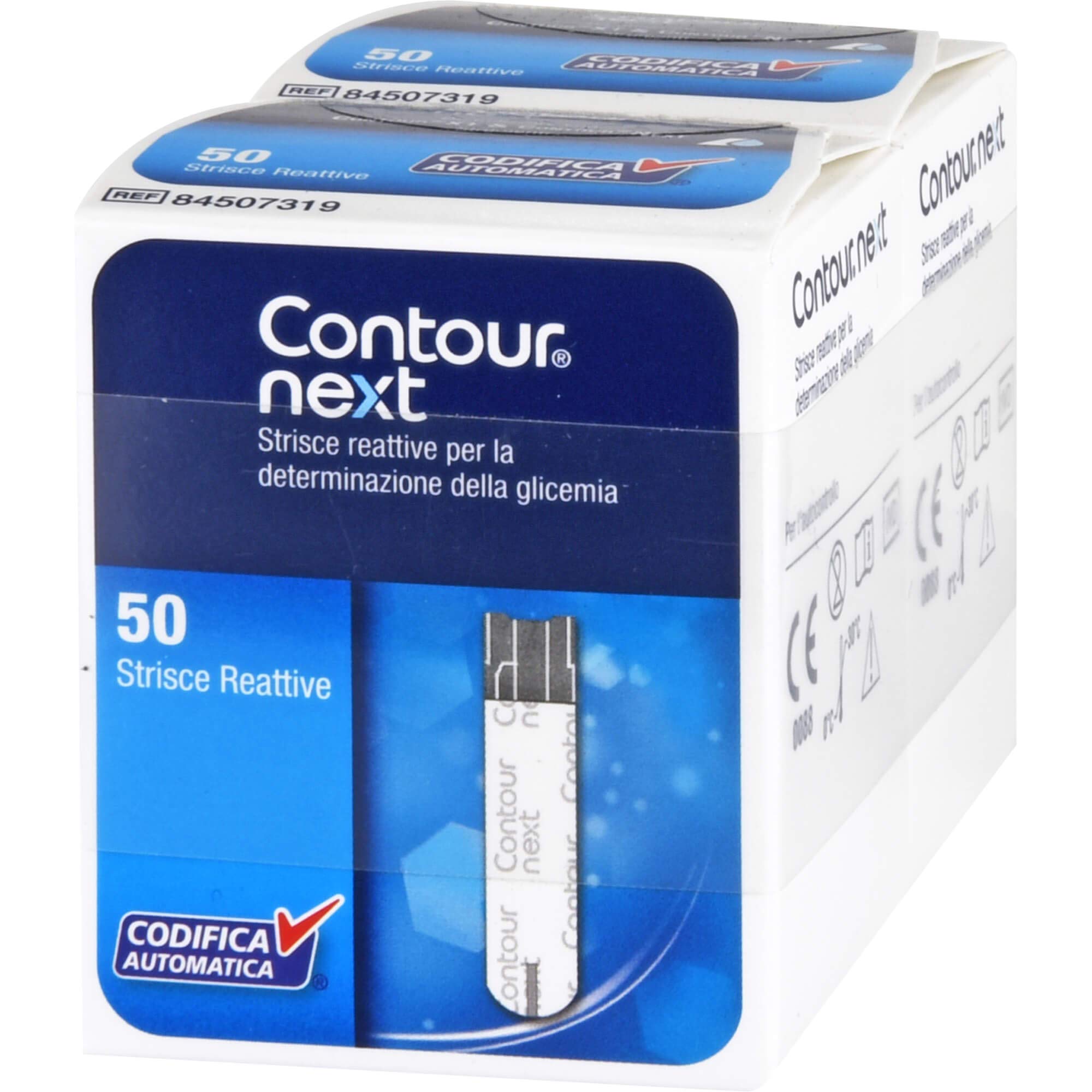 Contour – 100 strisce per test della glicemia [etichetta in lingua italiana non garantita]
