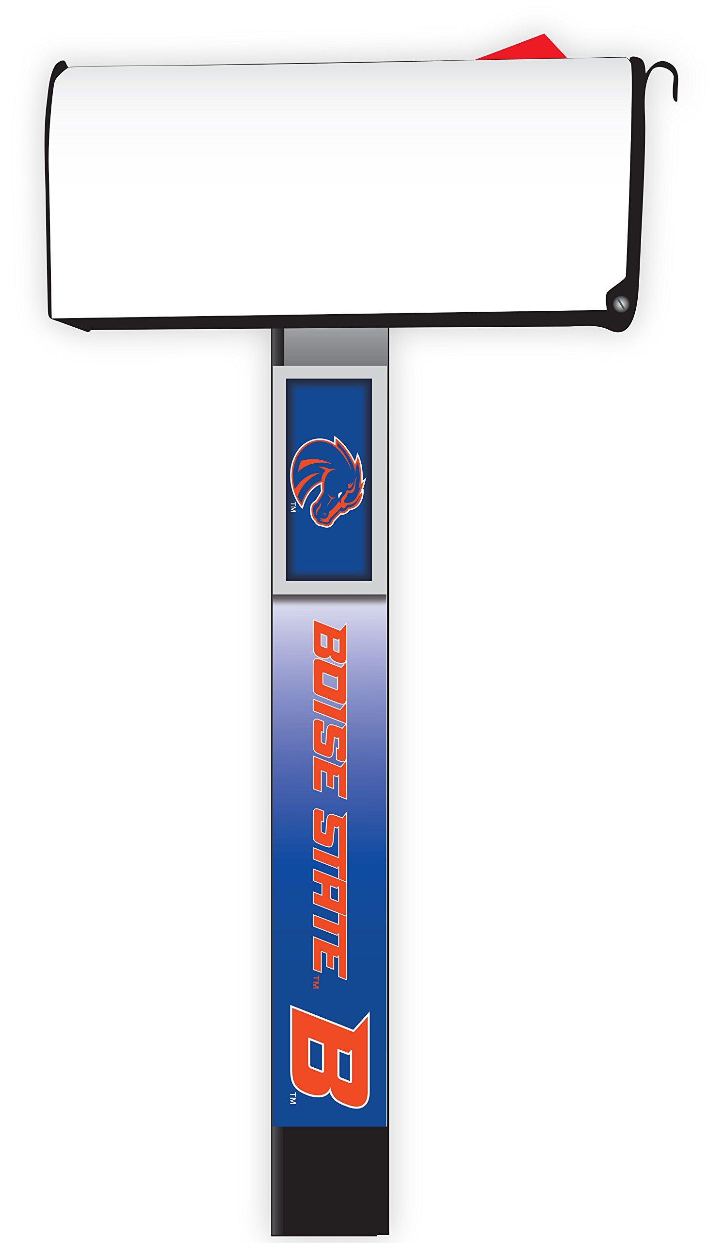 Boise State Broncos 2-Pack Mailbox Post Cover Officially Licensed Collegiate Product