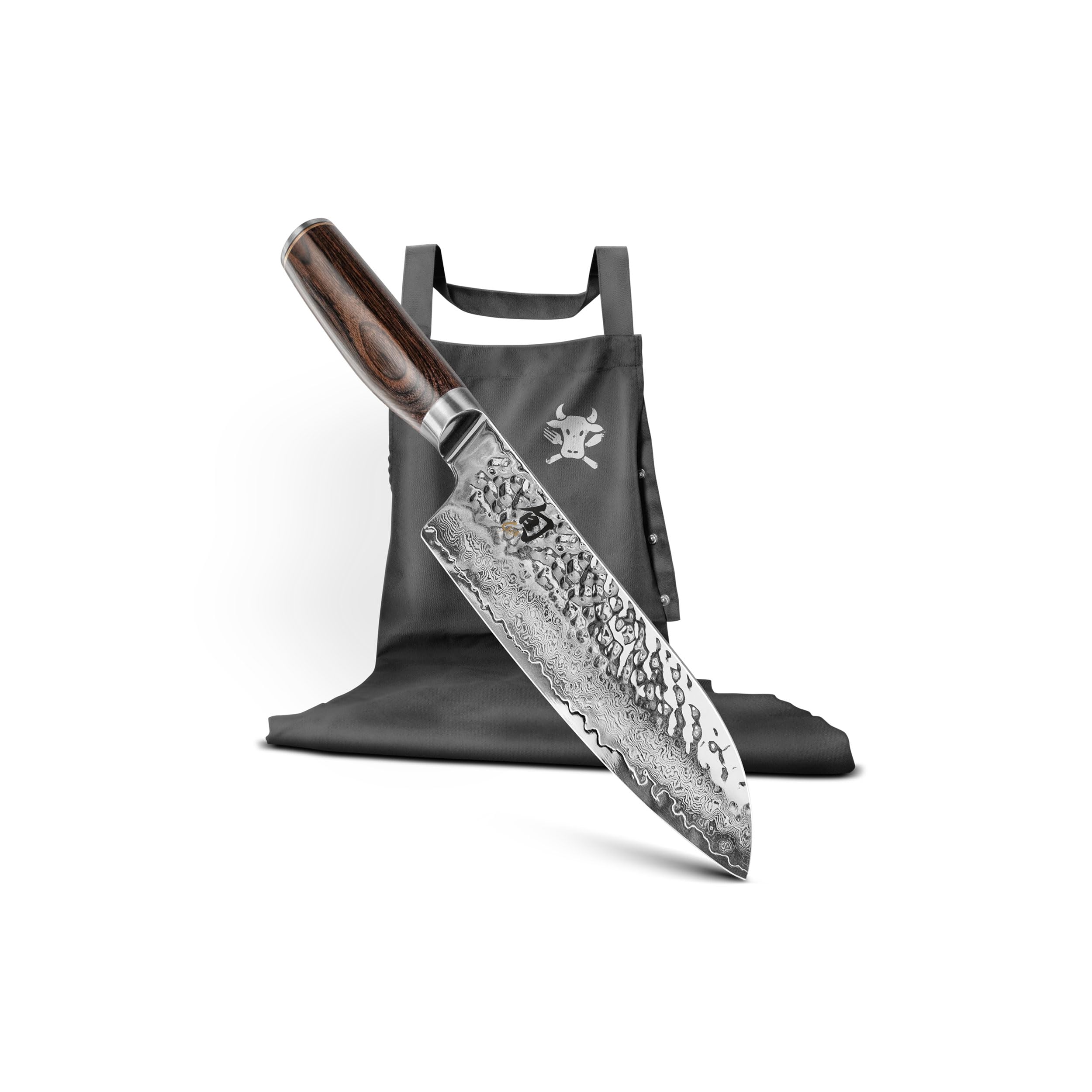 Kai Shun Premier Tim Mälzer Set 18 cm 2-pièces couteau Santoku Tablier de cuisine