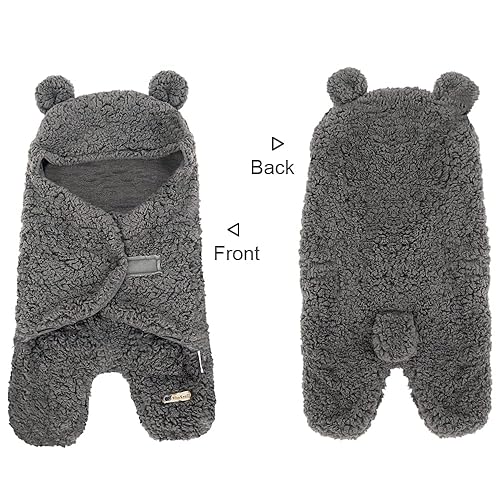 Miniatura 8 de BlueSnail Manta de recepción para recién nacido, manta para dormir para bebé (azul marino)