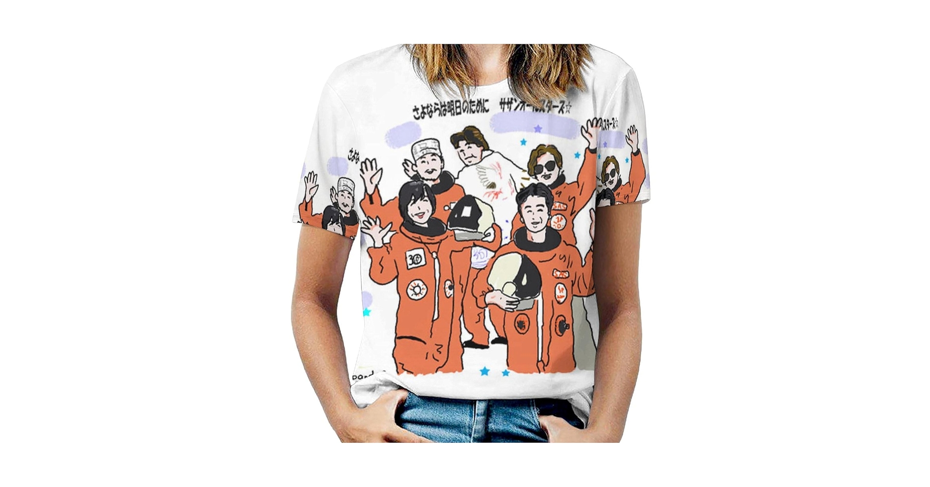 サザンオールスターズ EMANON Tシャツ 新品 Amazon | [ZHUOMO] あいのにじょ サザンオールスターズ (6) 女