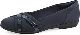 Cliffs by White Mountain Women's Cushioned Chic Ballet Flat