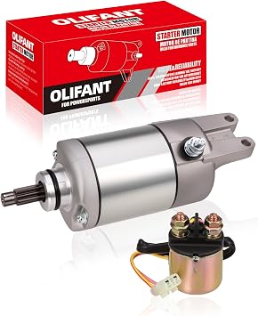 Starter for Honda Foreman Rubicon 500 TRX500FA 2001-2014 TRX500FGA TRX500FPA Rincon GPS 31200-HN2-A01 31200-HN2-003 Olifant